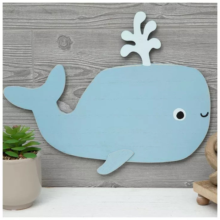 Whale Wall Decor- Blue