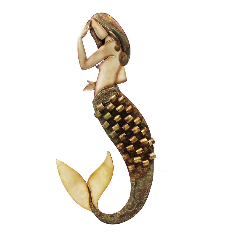 Metal Capiz Mermaid