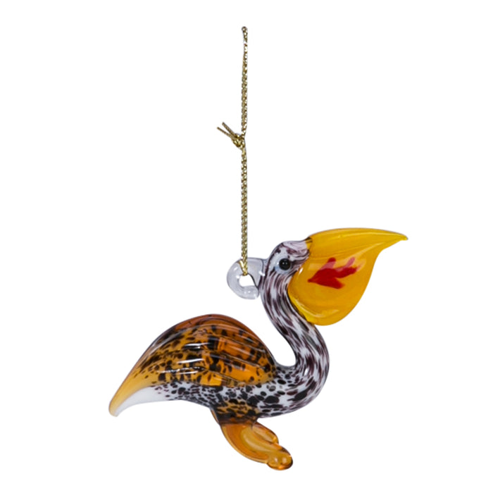 Christmas Ornament- Pelican w/Fish