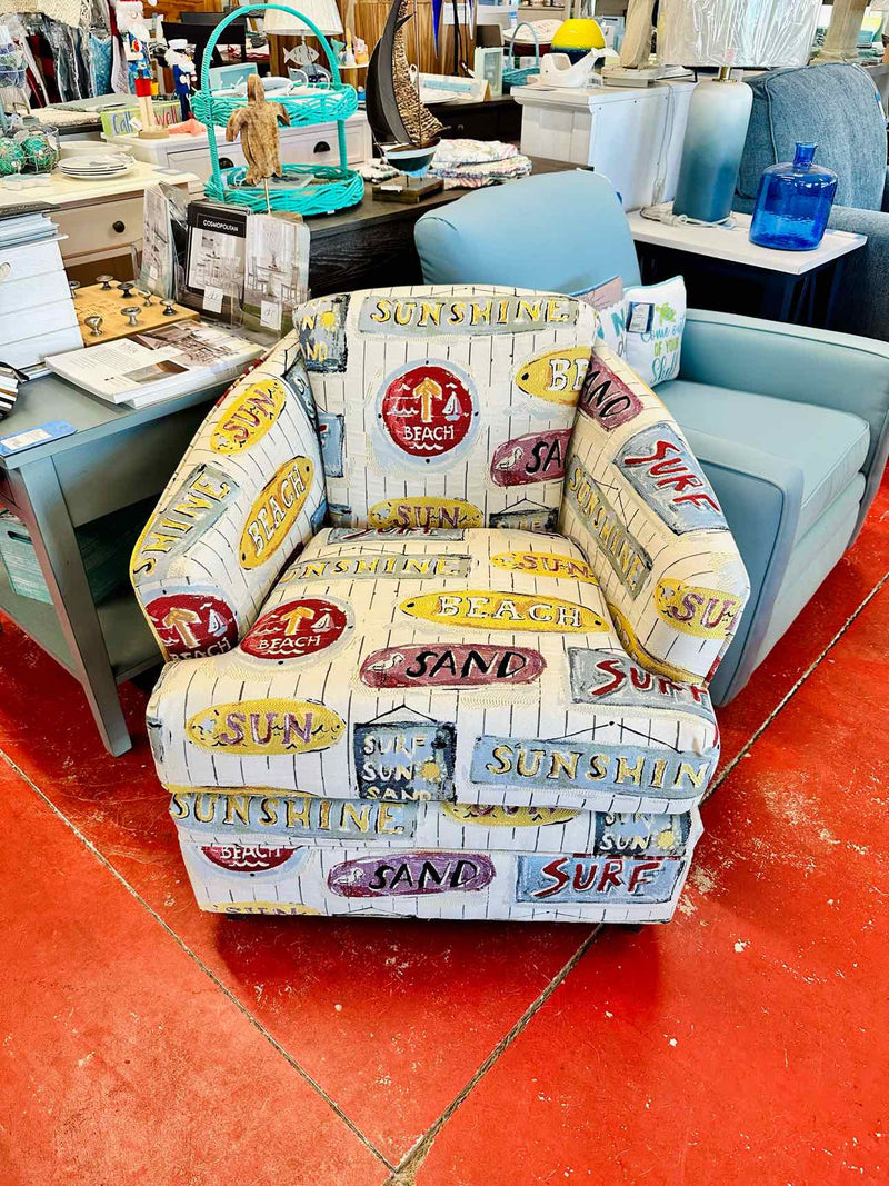 Barrel Chair- Shine Nautical