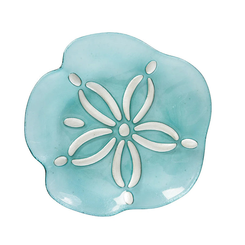 Sand Dollar Slumped Glass Plate