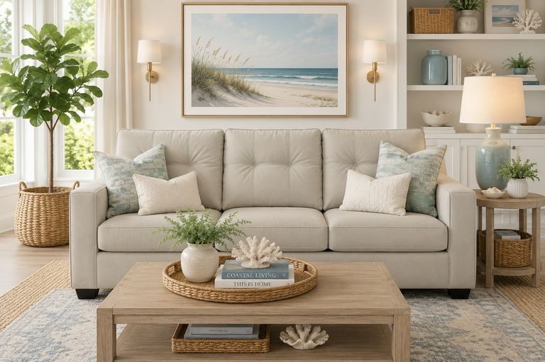 Santorine Sofa- Bone