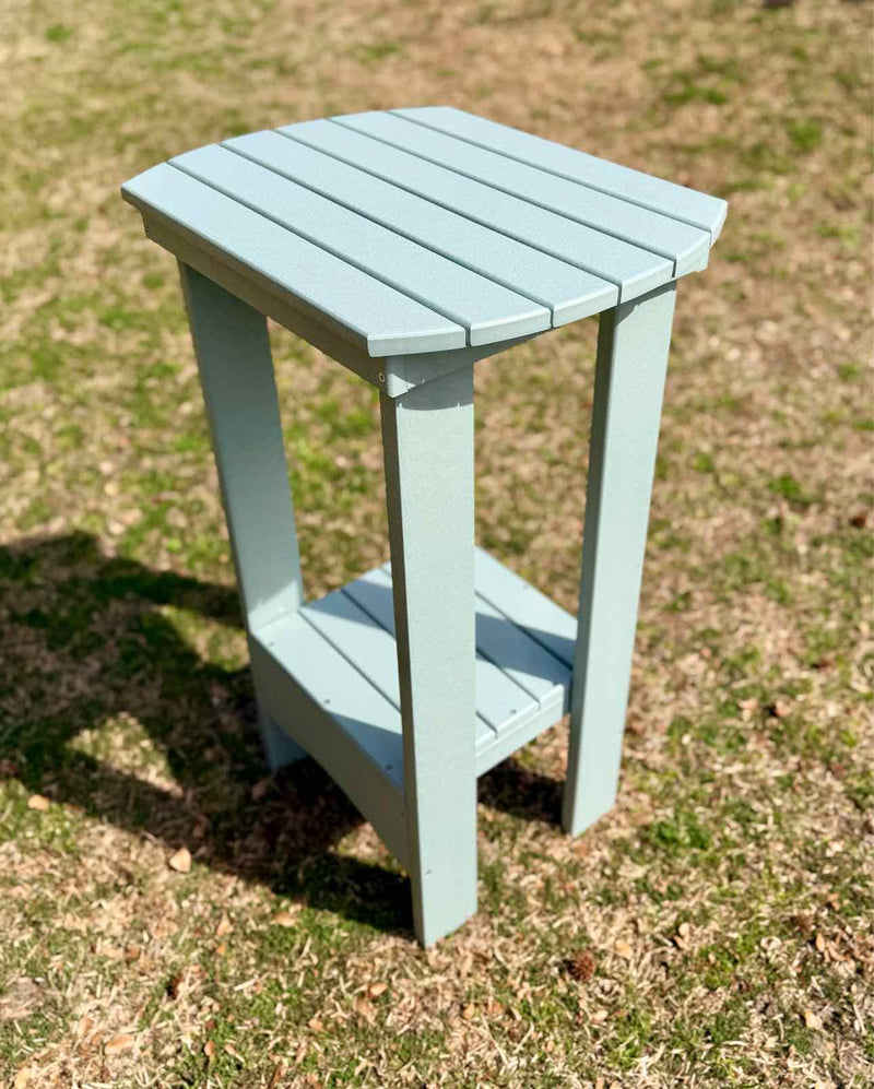 36" High Oval End Table- Mint