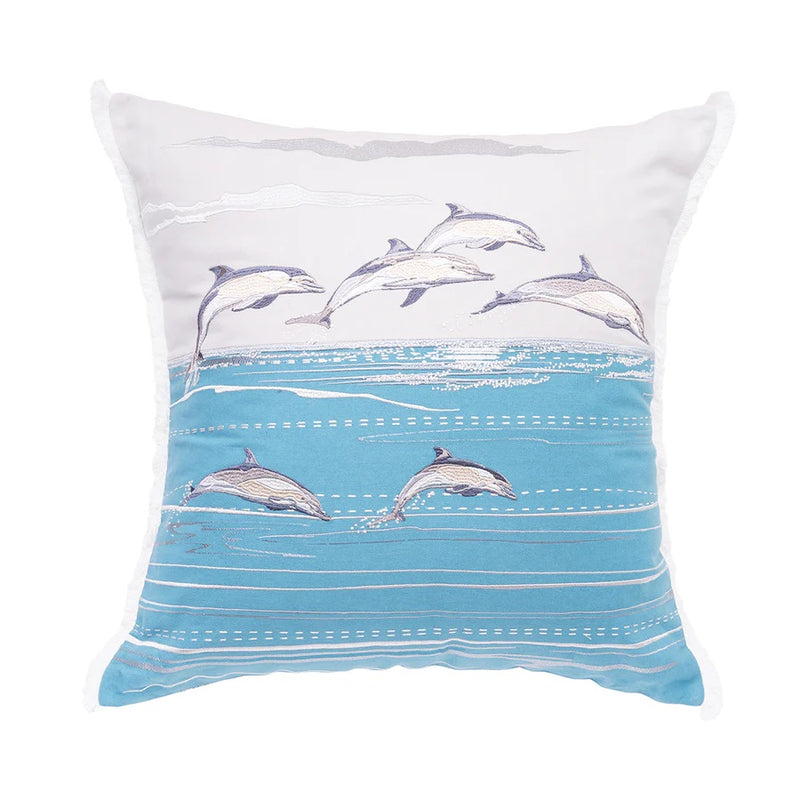 Dolphin Cove Pillow