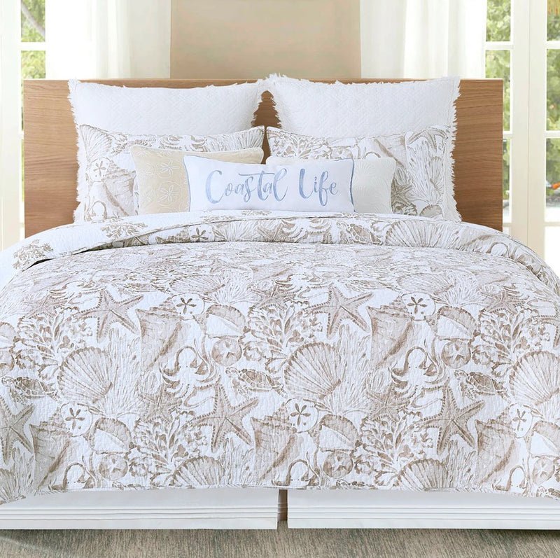 Barley Coast Quilt Set- Full/Queen
