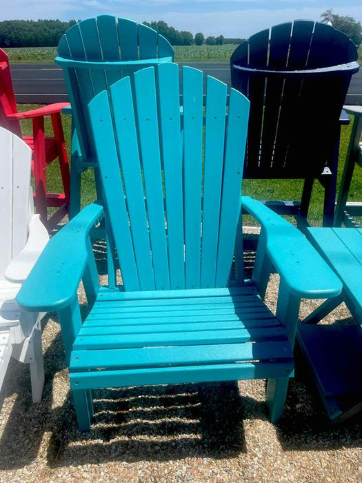 Adirondack GS Chair- Aruba Blue & White