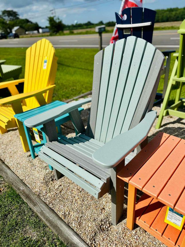 Adirondack GS Chair- Mint & Driftwood