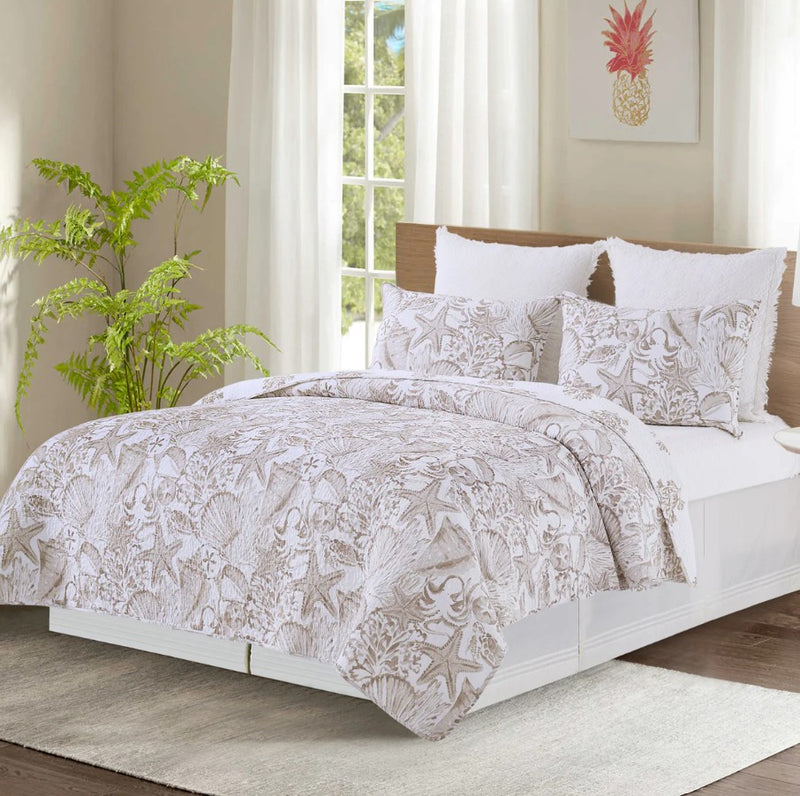 Barley Coast Quilt Set- King