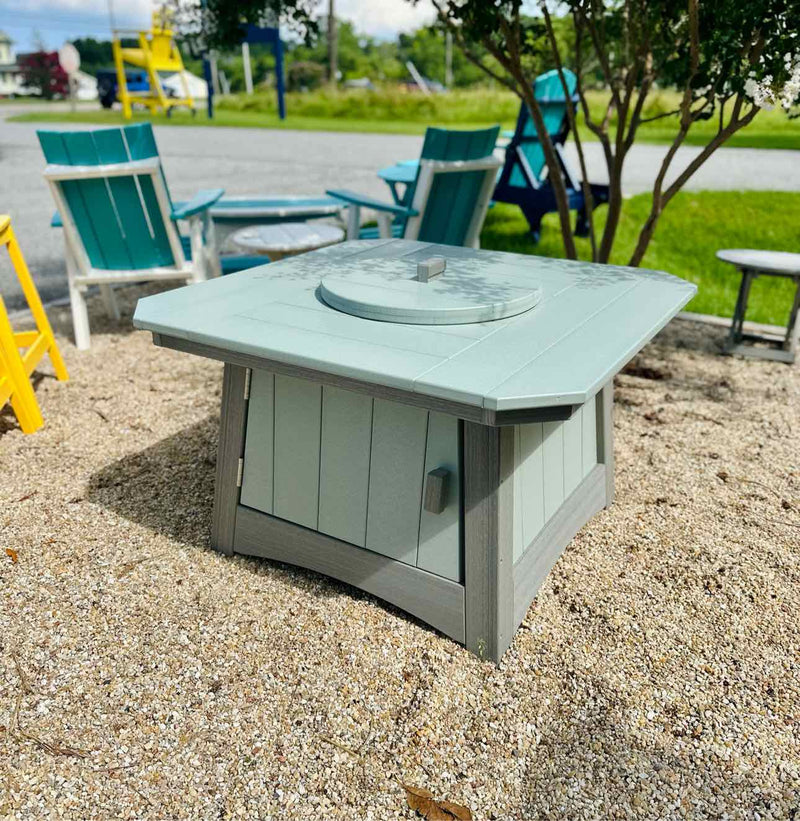 Fire Pit- Mint & Driftwood