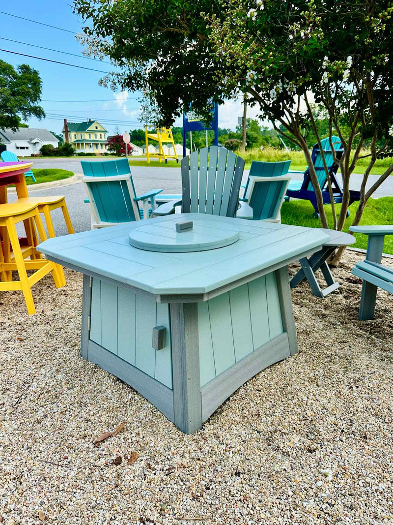 Fire Pit- Mint & Driftwood