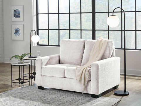 Rannis Twin Sofa Sleeper- Snow