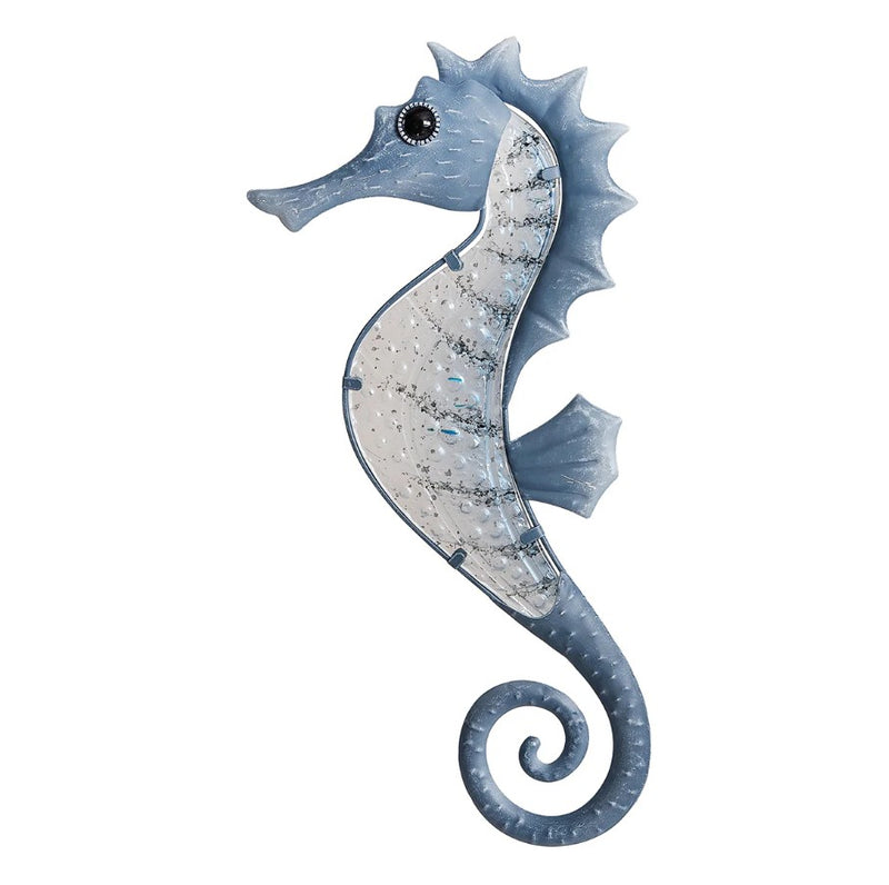 Glass Seahorse Wall Decor