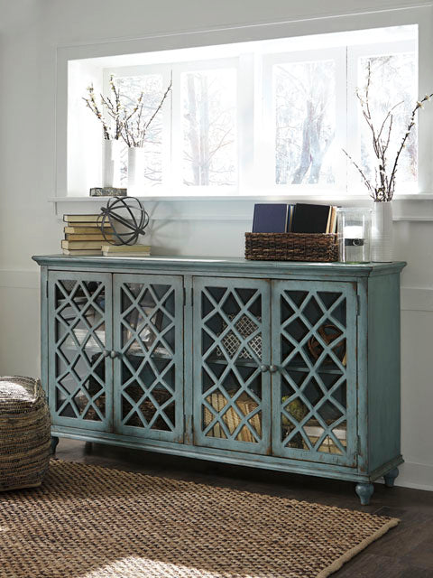 Mirimyn Accent Cabinet- Teal