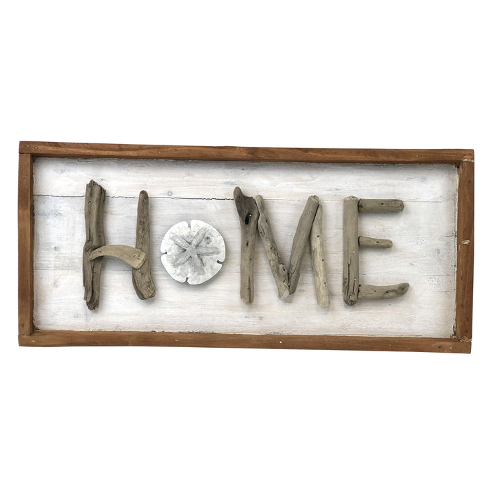 Home Wood Wall Plaque