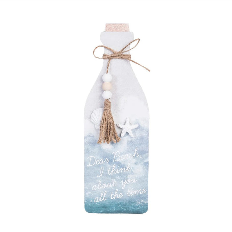 Dear Beach Bottle Wall Decor