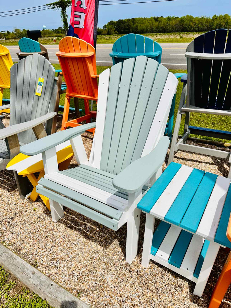 Adirondack GS Chair- Mint & White