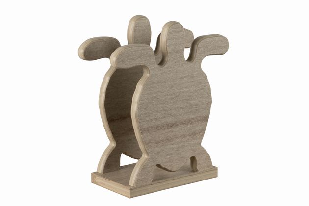 Turtle Napkin Holder- Pale Aspen