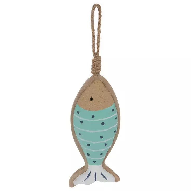 Fish Hanging Wall Decor- Blue
