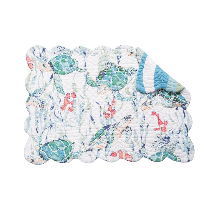 Reversible Placemat- Sea Turtle Cove