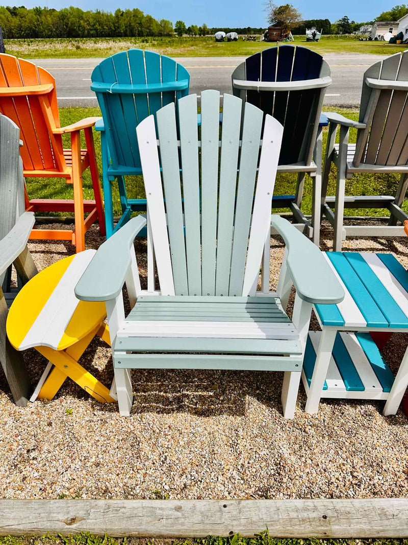 Adirondack GS Chair- Mint & White