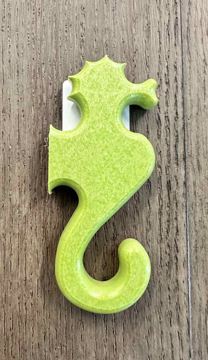 Seahorse Wall Hook- Lime Green