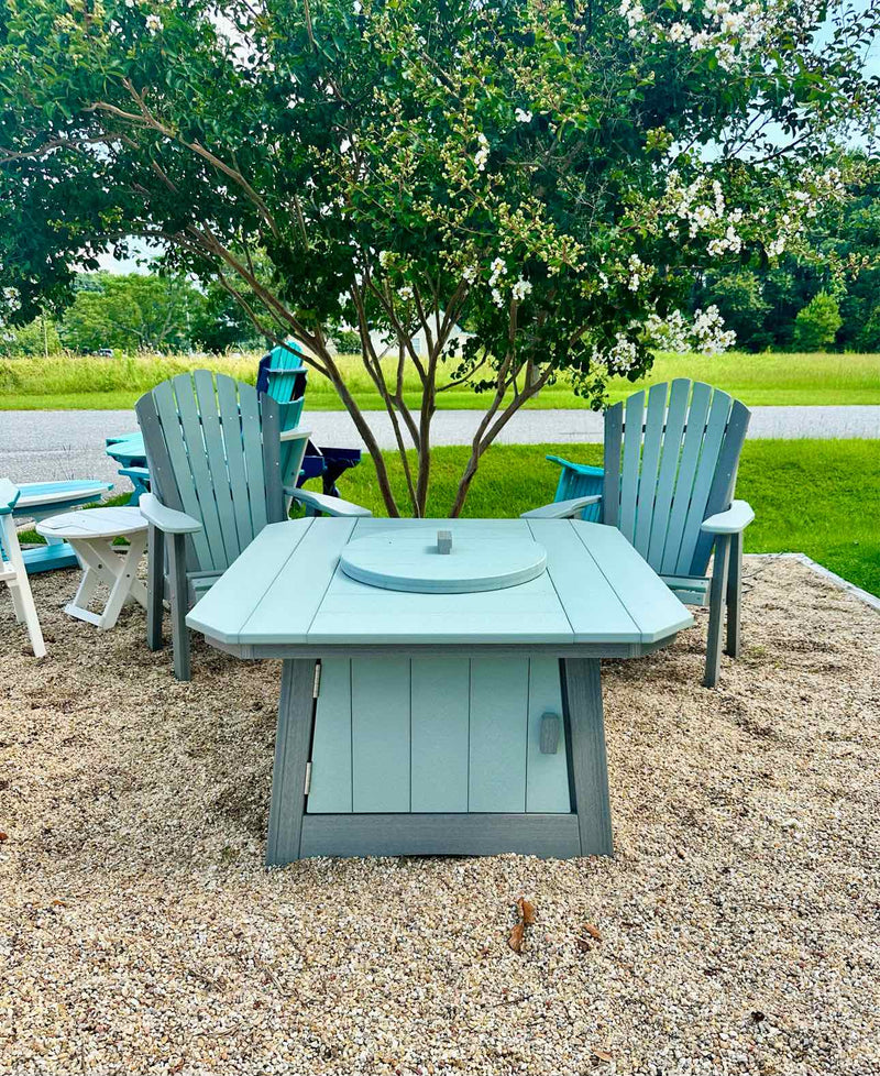 Fire Pit- Mint & Driftwood