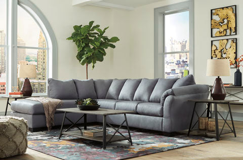 Darcy Sectional- Steel