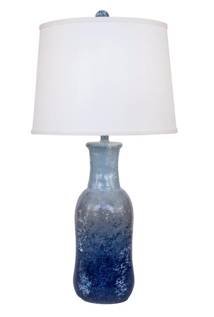Faux Clay Jug Table Lamp- Nautical