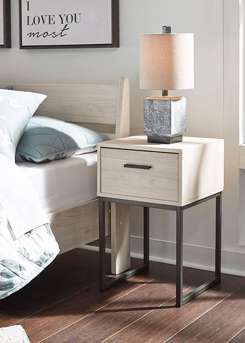 Socalle 1-Drawer Nightstand