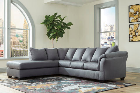 Darcy Sectional- Steel