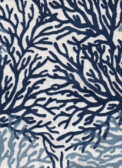 Armless Barrel Chair- Dwell Navy