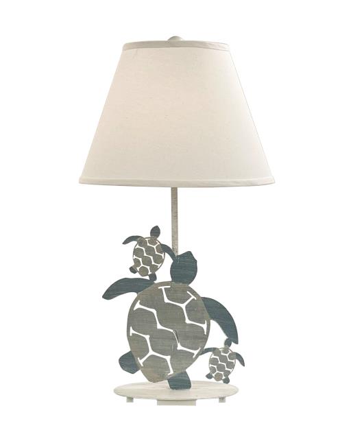 3 Turtle Accent Lamp- Tide