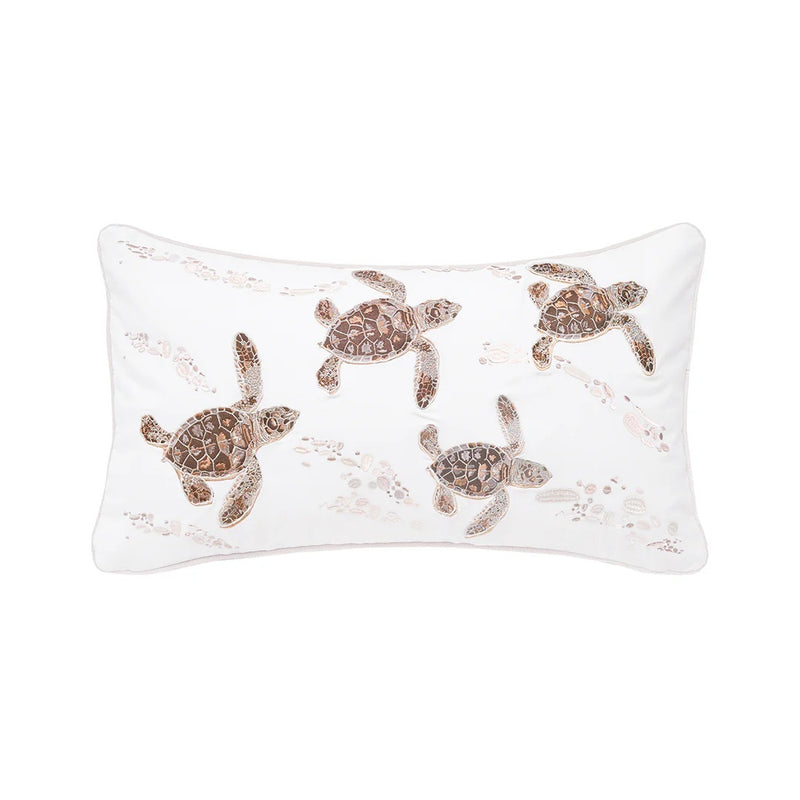 Indoor/Outdoor Pillow- Baby Turtles