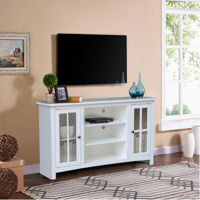 Open TV Stand- Ocean Blue