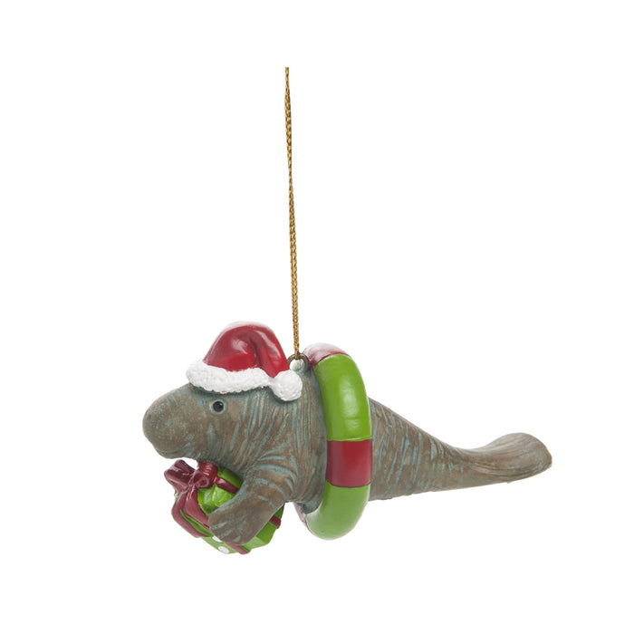 Christmas Ornament- Manatee