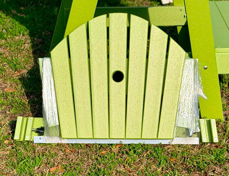 Big Kahuna Attachment Table- Lime Green