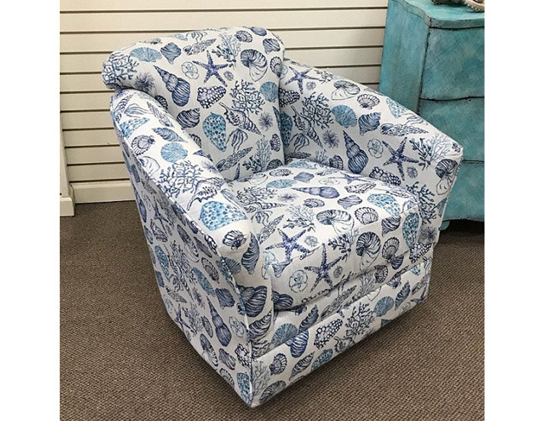 Barrel Chair- What Sky