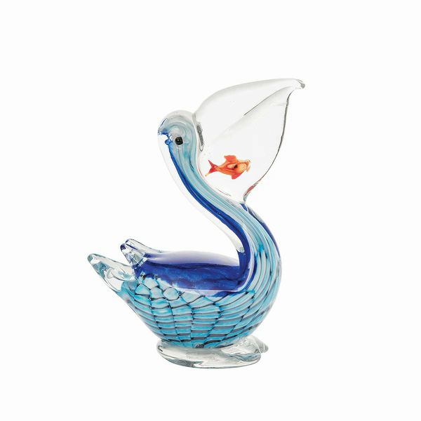 Pelican Glass Figurine
