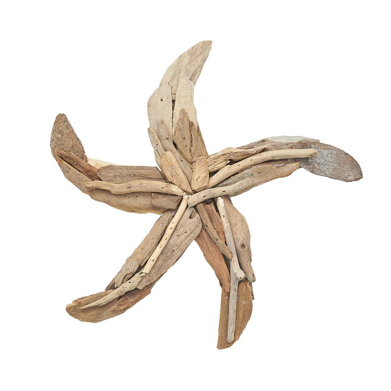Driftwood Sea Star Medium Wall Decor