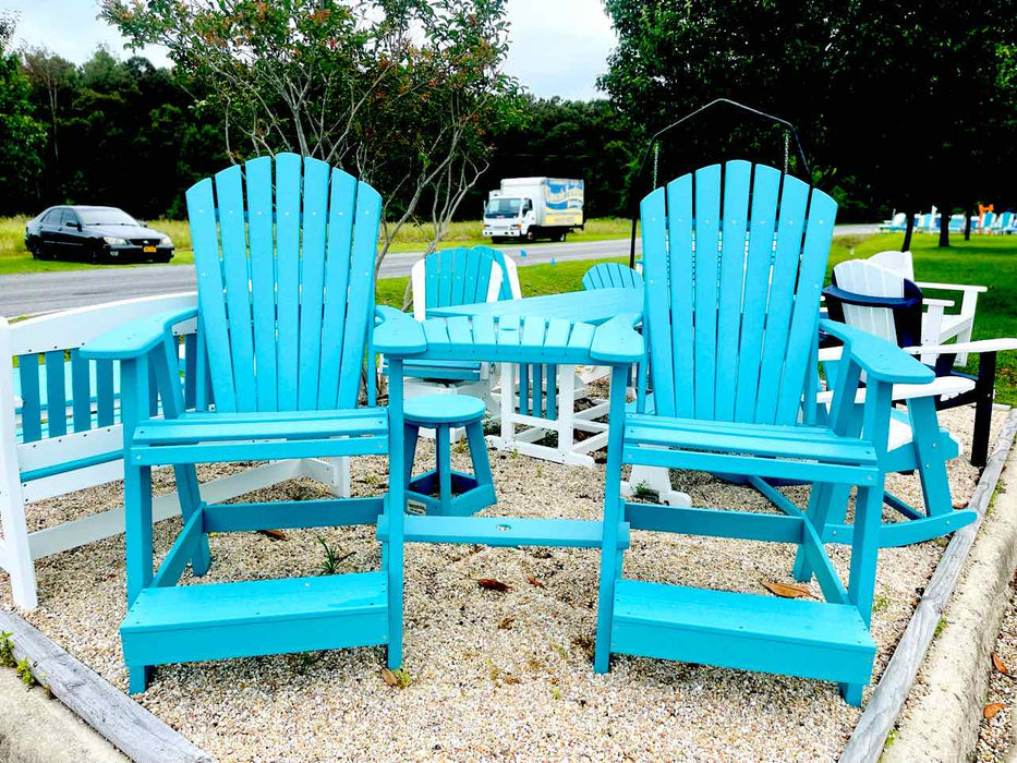 Big Kahuna Balcony Chair- Aruba Blue