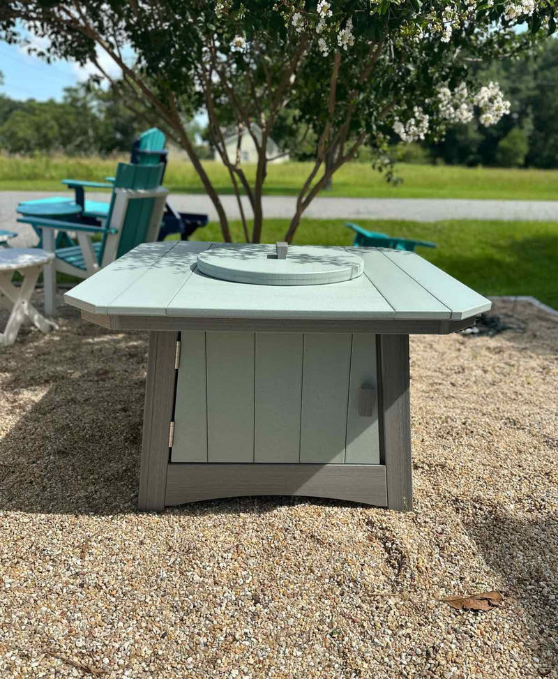 Fire Pit- Mint & Driftwood