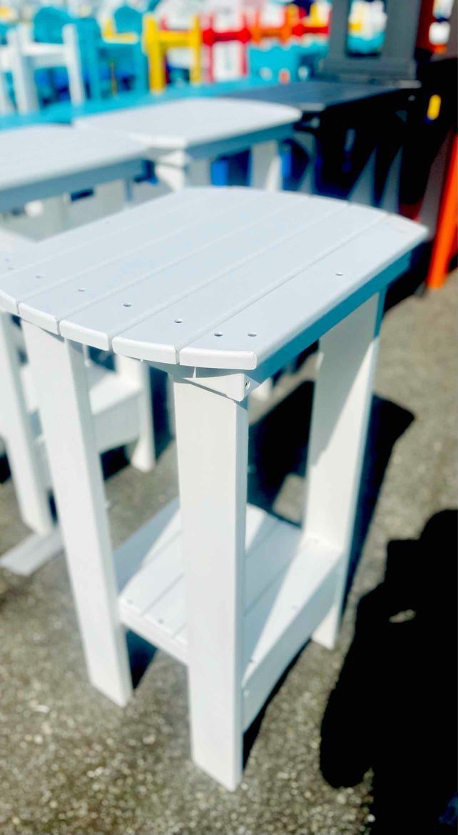 36" High Oval End Table