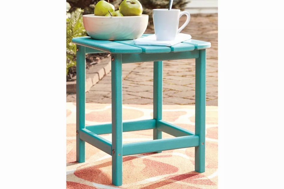 Sundown Treasure End Table- Turquoise