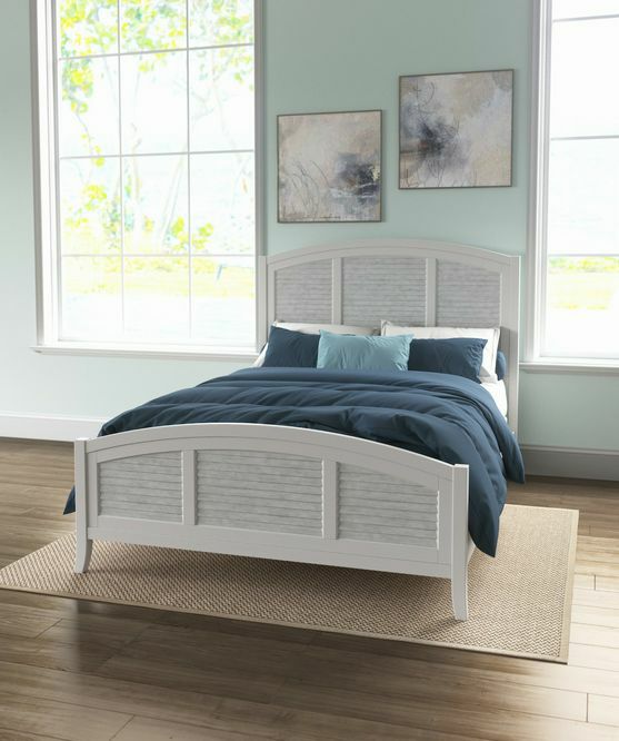 High Tide Queen Arch Panel Complete Bed Set