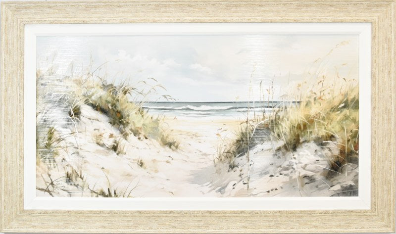 20" x 40" Framed Wall Art- No Shoes Required