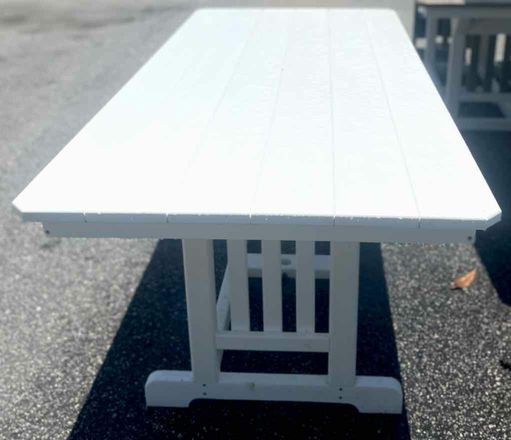 33"x72" Rect. Dining Table- White