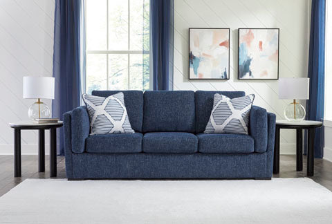 Evansley Sofa- Navy (Performance Fabric)