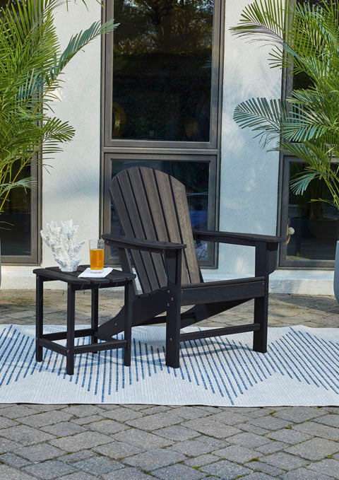 Sundown Treasure Adirondack Chair- Black