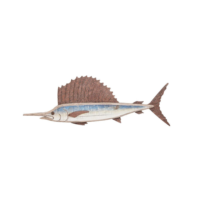 Sail Fish Wall Plaque