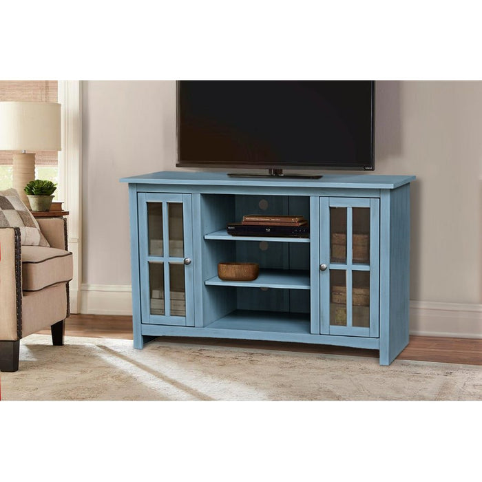 Open TV Stand- Ocean Blue